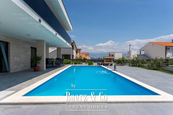 photo 36 Vir, a newly built villa with a pool near the sea