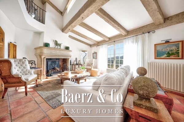 photo 10 Mandelieu's hill - Provencal-style villa - Sea view