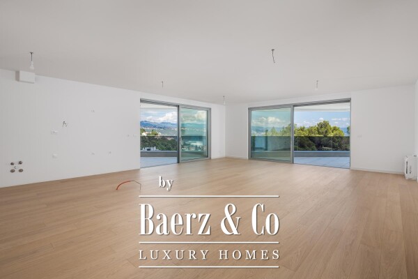 photo 1 Opatija, Center, beautiful four-room penthouse in a new building with a view of the sea of 246 m2