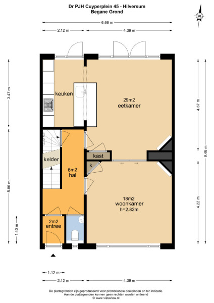 Floor Plan 1 - Dr. P.J.H. Cuypersplein 45