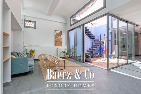 photo 5 Contemporary townhouse 224 sqm useful with solarium 2 steps from the Rambla de Poblenou