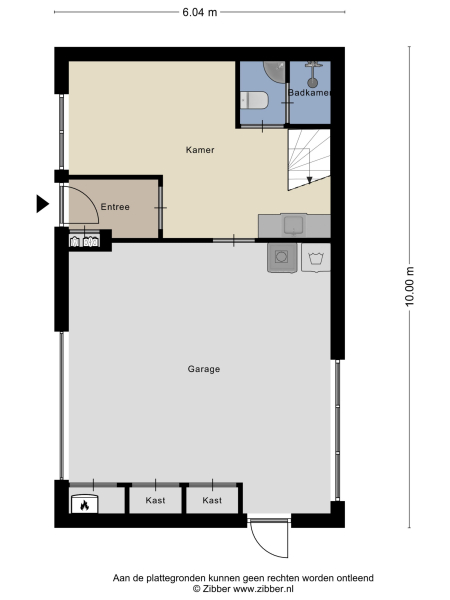 Floor Plan 4 - President Kennedylaan 185