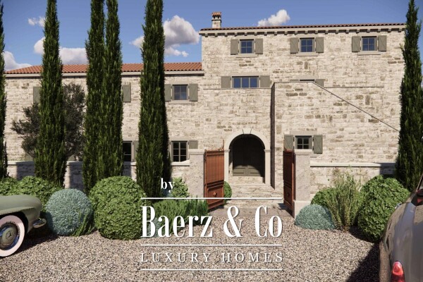 photo 2 Istria, Barat, unfinished stone villa, unique offer