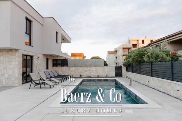 photo 2 Mandre – New Luxury Villa with Pool and Sea View