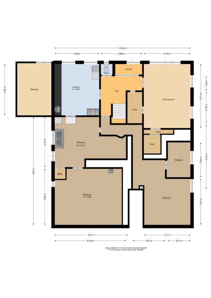 Floor Plan 1 - Dorpsstraat 12