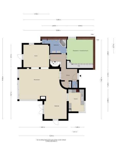 Floor Plan 4 - Oude Bredasebaan 17