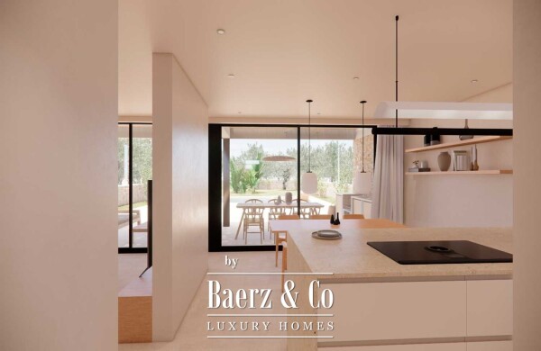 photo 9 A CUSTOM-MADE PARADISE: LUXURY VILLA PROJECT WITH POOL IN SA CALETA, CIUTADELLA, MENORCA