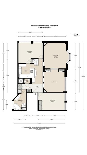 Floor Plan 1 - Bernard Zweerskade 19 3