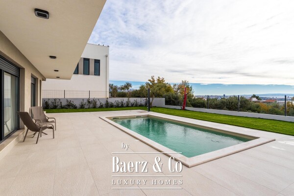photo 26 Kaštel Sućurac, newly built villa with pool and panoramic sea view