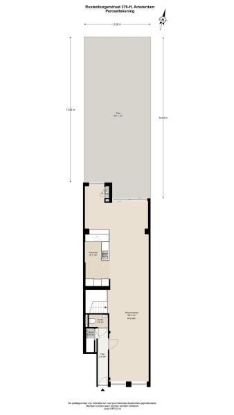 Floor Plan 5 - Rustenburgerstraat 376 H