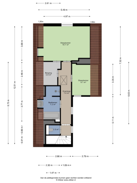 Floor Plan 3 - Sint Janskerkhof 19