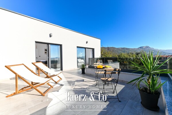 photo 23 Kaštela, newly built house with swimming pool and sea view