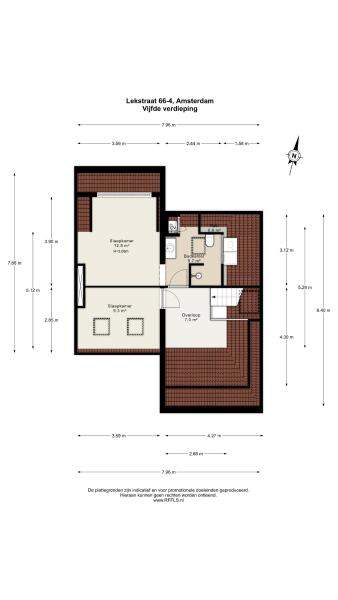 Floor Plan 3 - Lekstraat 66 4