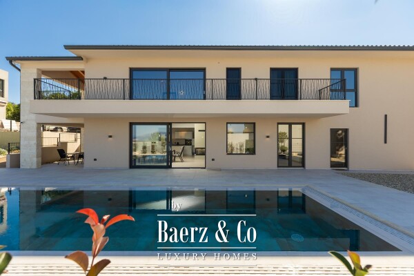 photo 5 Labin, Drenje, modern villa with pool and open sea view