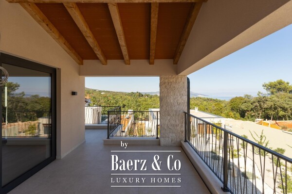 photo 20 Labin, Drenje, modern villa with pool and open sea view